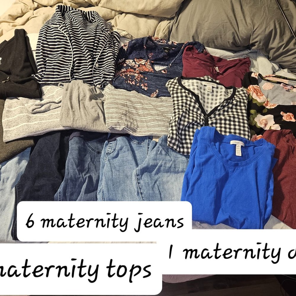 Maternity clothes bundle